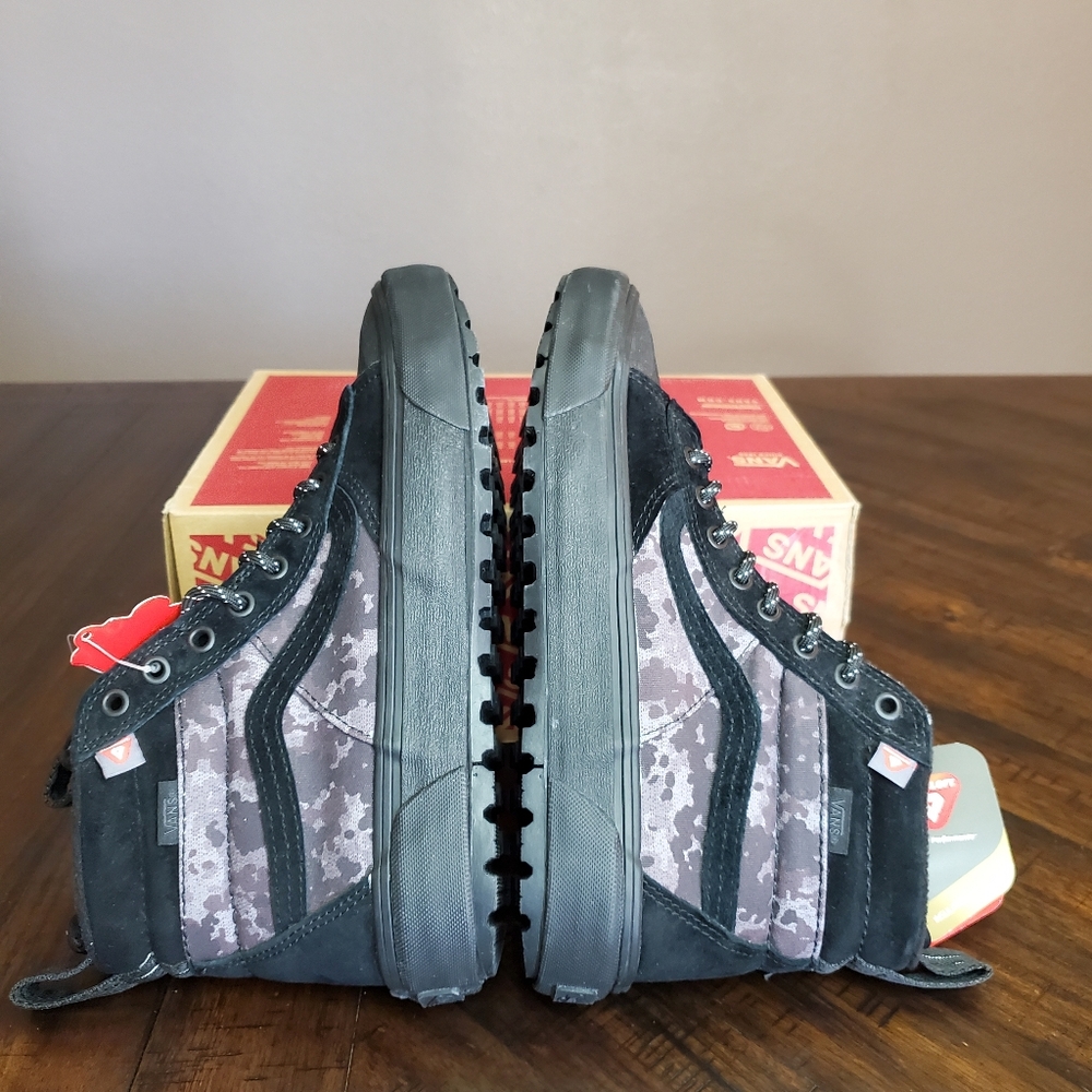 Vans Sk8-Hi Mte-2 Black Camo Men Size 8, Women Size 9.5 - Picture 5 of 14